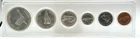 1867 - 1967 Canadian Proof Like 80% Silver 6 Coin Centennial Set Wildlife