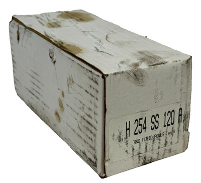 NEW ARO FLUID POWER H-254-SS-120-A POPPET VALVE 3-WAY 1/2'' 120VAC H254SS-120-A