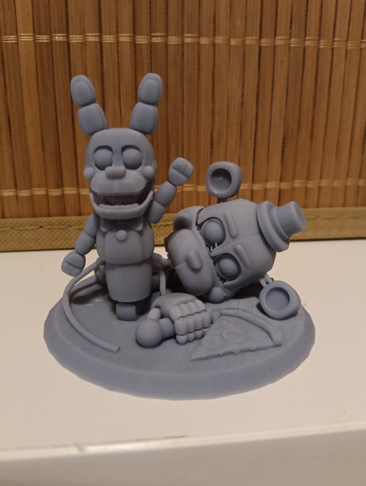 Diorama articulado Bonbon/Funtime Freddy, Five Nights At Freddys FNAF