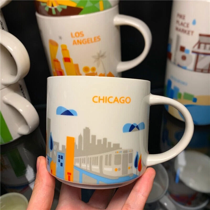 Starbucks 14 oz "You Are Here" Collector's Edition – Chicago City Mug Set - Image 3 of 4