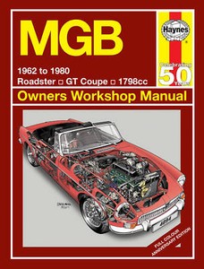 MG B + MGB GT Reparaturanleitung workshop repair manual FARBIG Handbuch