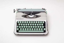 Limited Edition Hermes Baby Polished Aluminum Typewriter, Vintage, Manual thumbnail