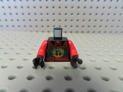 Lego 1 x Torso Jacke 973pb1975 Ninjago schwarz bedr. Samurai X Nya njo132 njo166