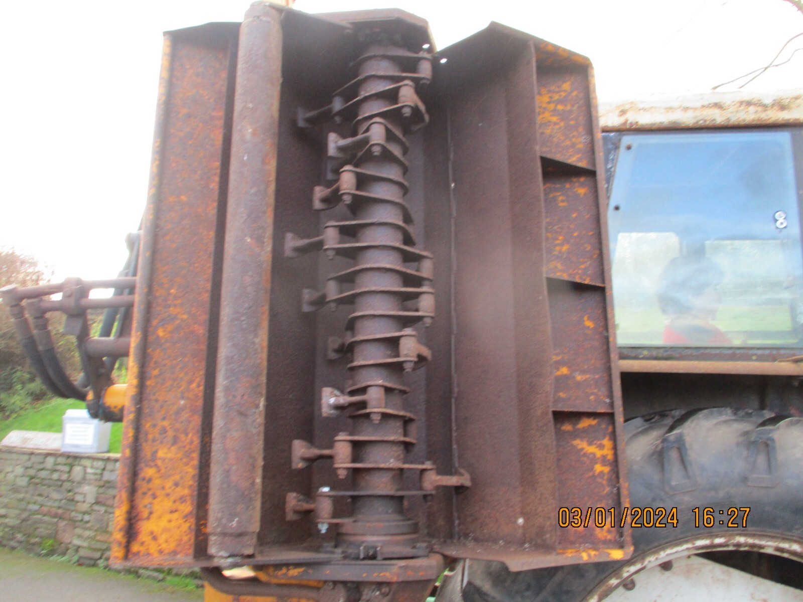 McConnel PA 24 Hedge Cutter/Trimmer c/w Flail Head.(tractor,bomford