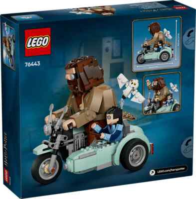 Harry Potter] Hagrid and Harry's Flying Motorcycle Ride LEGO From