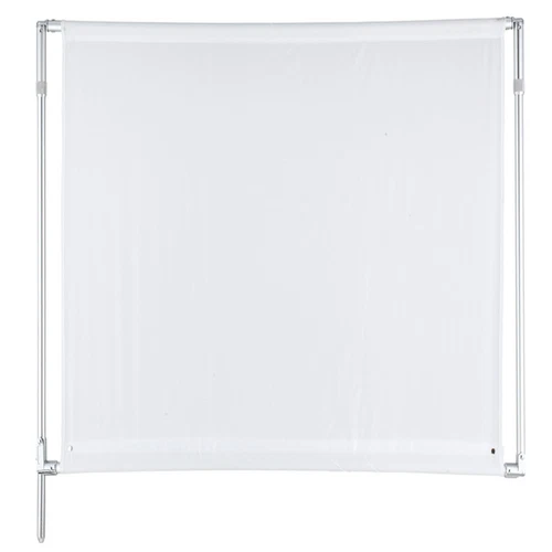4x4' 48x48'' Foldable Flag Frame & Diffusion Grid Fabric collapsible portable