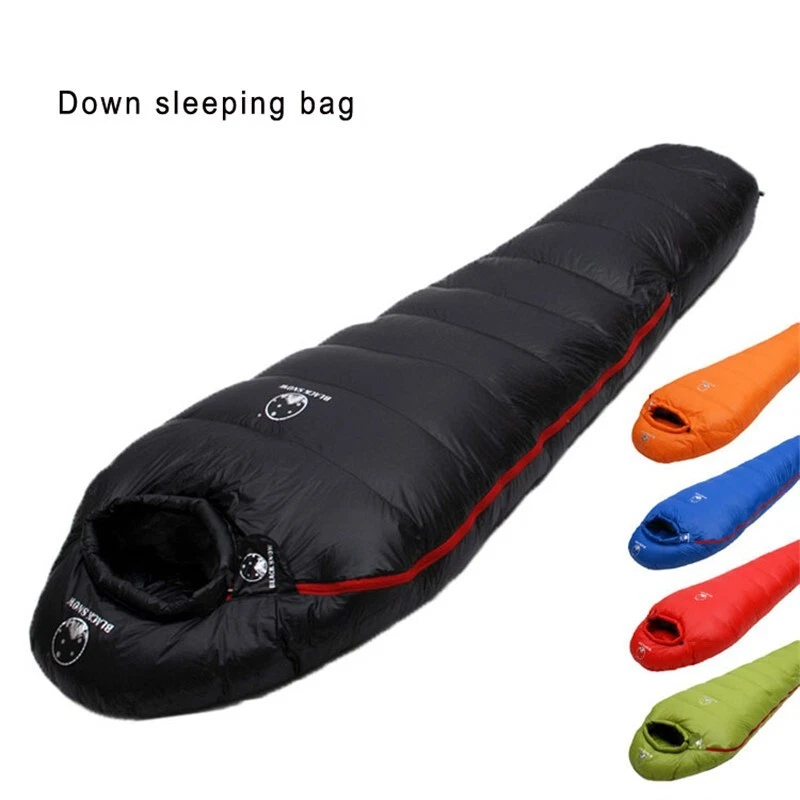Sac de couchage en duvet d oie blanc tr s chaud adapt l hiver thermique HT