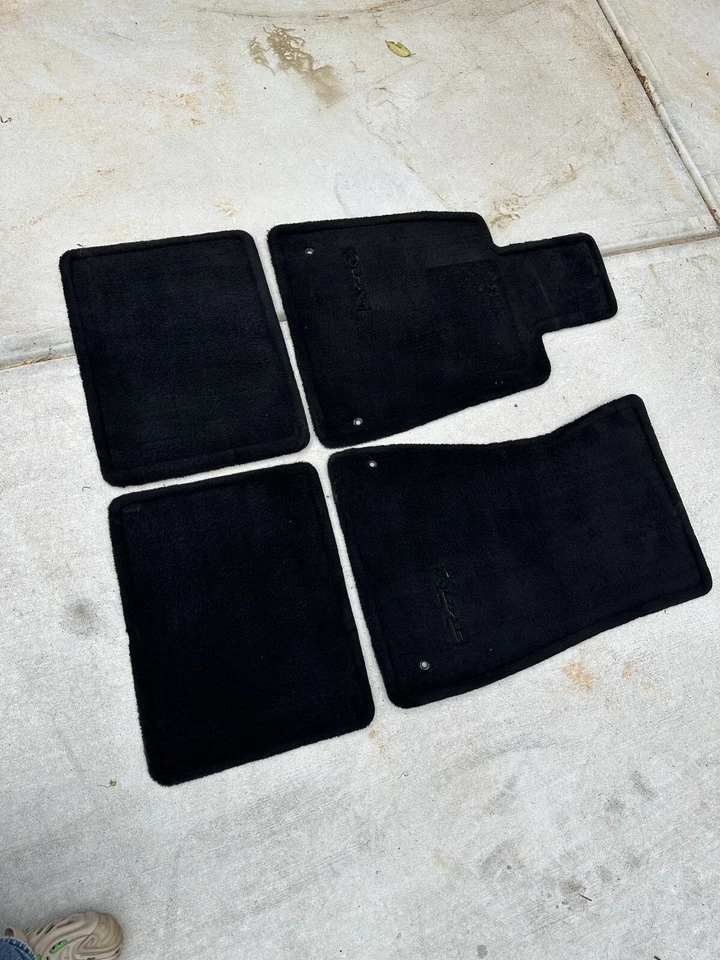 94-00 Lexus LS400 Full Set Carpet Floor Mats OEM Black XF20 - Изображение 2 из 4