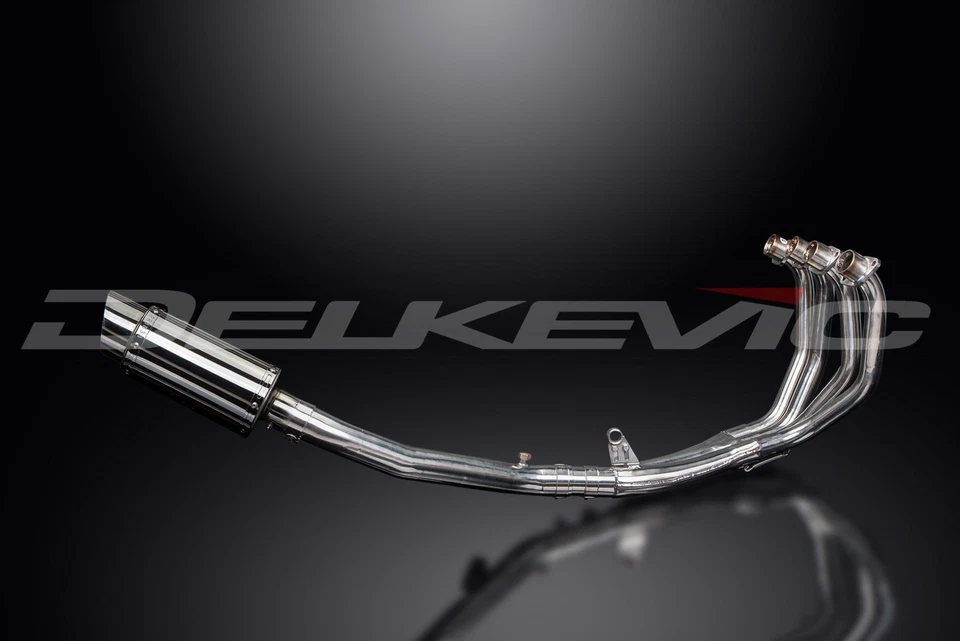 Silenciador escape completo acero inoxidable Honda CBR600 F4I 2001-2006 4-1 8" Foto 3 de 4