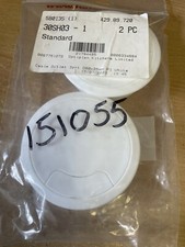 Hafele 429.89.720 weiß 80 mm Kabeldurchführungen x 2