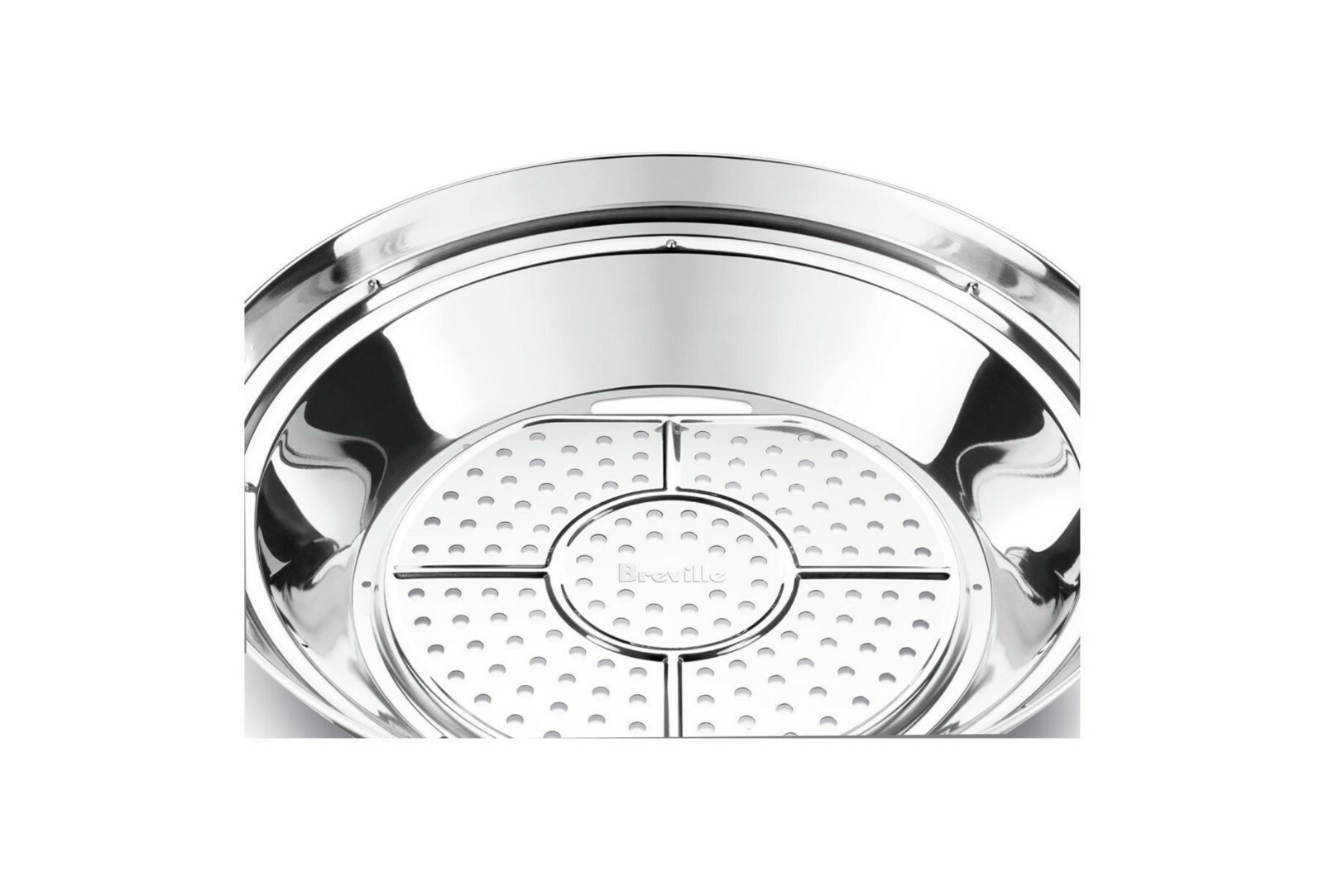 Breville Electric Wok Cooking Pan Non Stick Steam Stir Fry 2400W