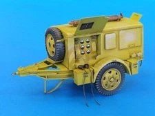 Plus Model 1/48 Sd.Ah.24 Heavy Type A Field Generator Trailer WWII w/Decal 4014