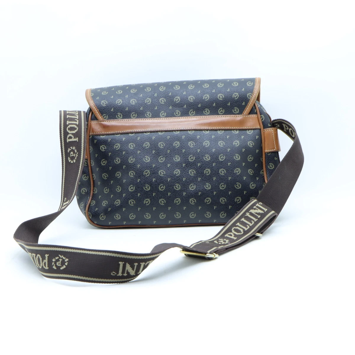 Vintage Used Pollini Bag Cod.BA212 Women Black Mint