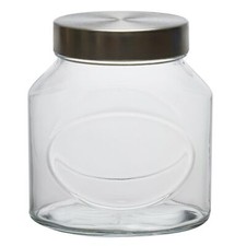 Pasabahce Elips Large Glass Jar Food Preserve Airtight Container Storage Lid NEW