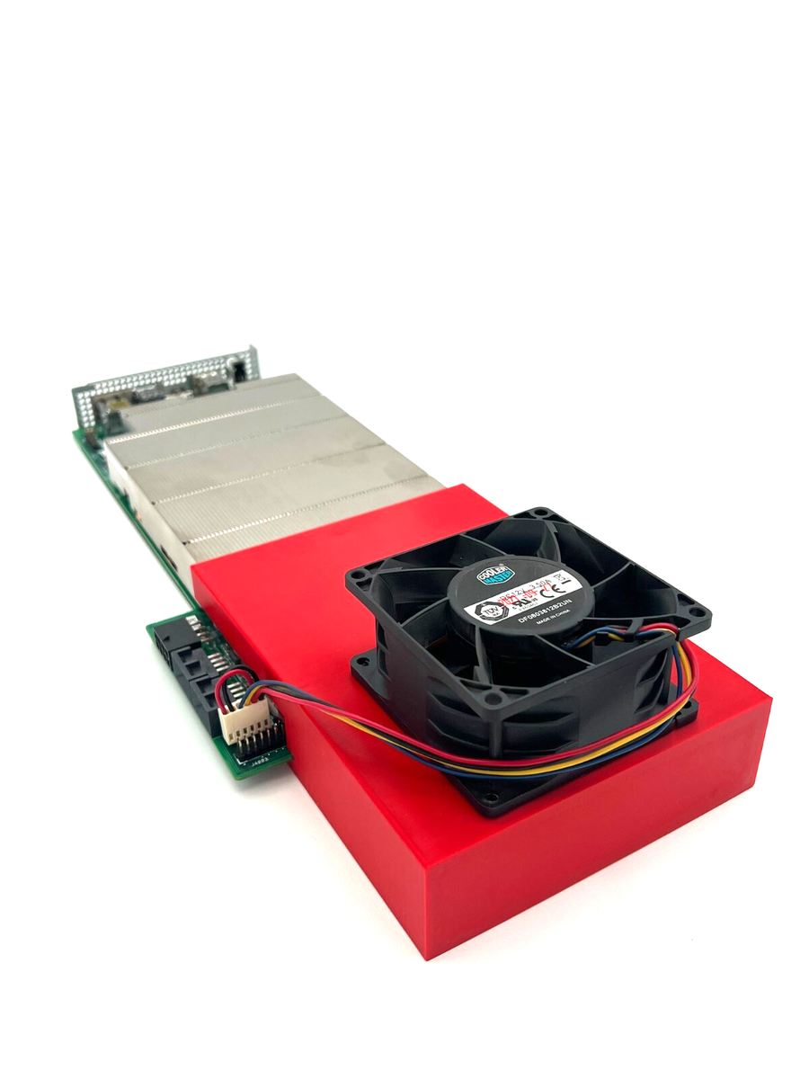 AMD BC-250 ”460wサーバー電源 12cmファンx2付き” BC250 80mm FAN SHROUD DUCT Cooling Asrock BC-250 Black White Red