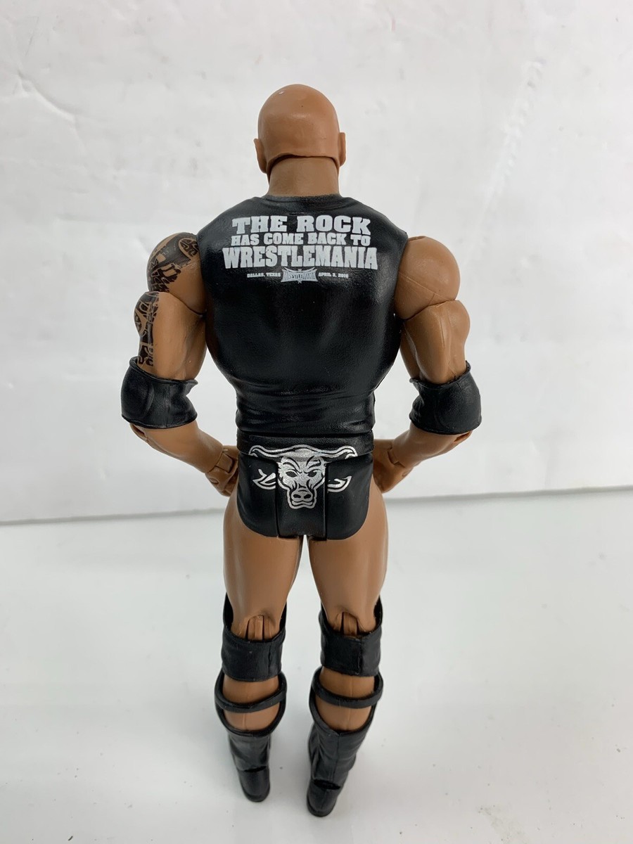 2011 THE ROCK Mattel WWE Wrestling Action Figure Dwayne Johnson | eBay