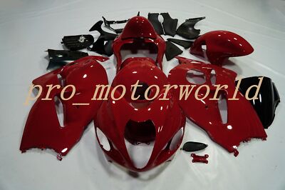 Red Carbon Fiber Painted Fairing Kit Body For Suzuki Hayabusa GSX1300R 1999-2007
