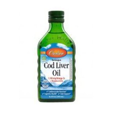 Carlson Labs Cod Liver Oil Natural Fruit Splash, 250 Liquid