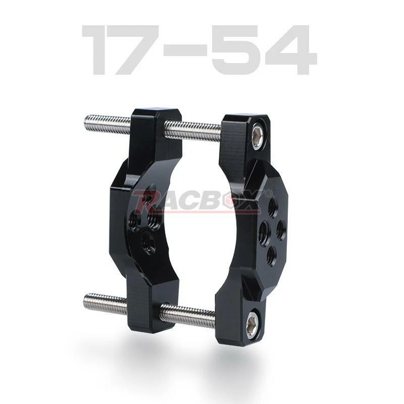 Motorcycle Headlight  Spot Light Turn Signal Holder Mount Bracket Fork Clamp US - Image 4 of 4