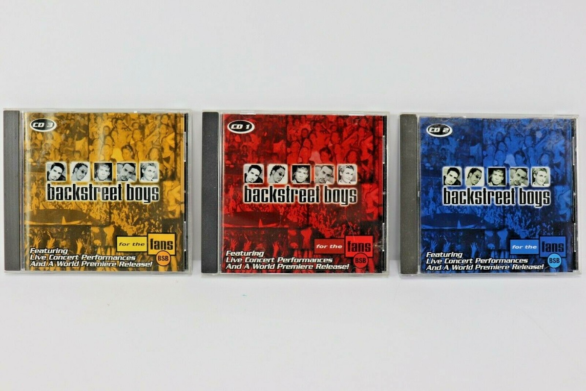 Backstreet Boys: 3 CDs - For The Fans CD 1, CD 2 & CD 3 Hard to