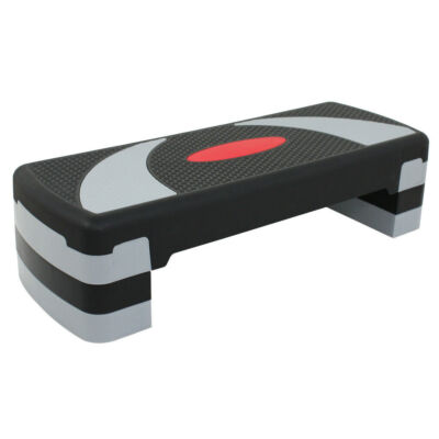 31'' Fitness Aerobic Step Adjust Exercise Stepper Workout 4'' - 6''-8