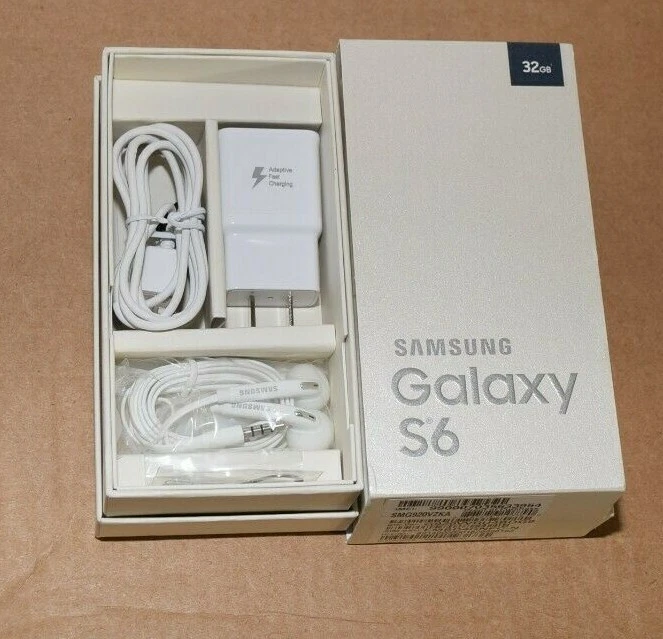 正品三星 Galaxy S6 SM-G920V USB 电缆 带壁式充电器和耳机套件 — 第 2/2 张图片