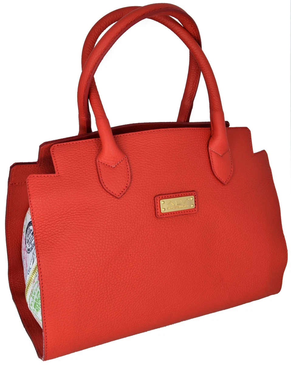 Borsa Bauletto Donna Rosso/Bianco Alv by Alviero Martini Bag Woman Red/White