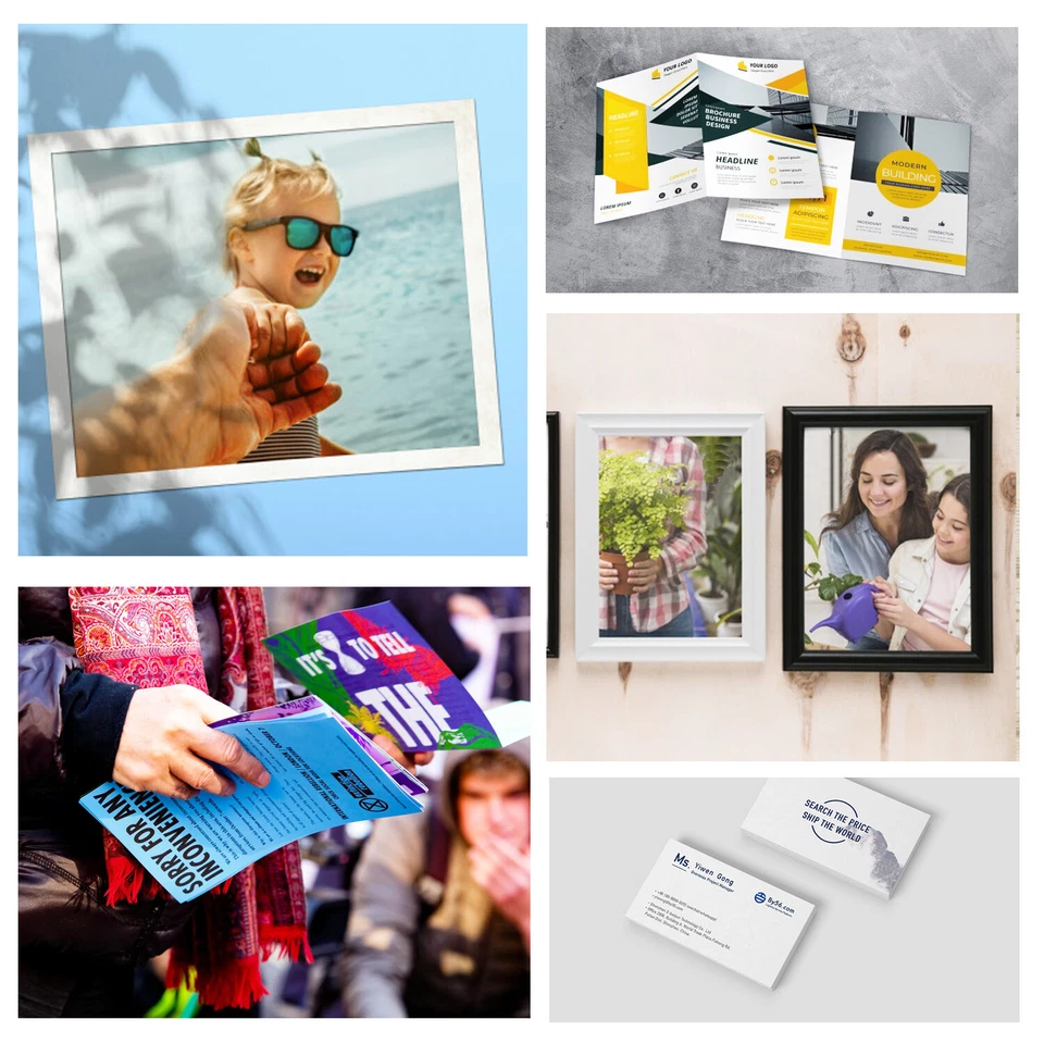 300 Sheets Koala Premium Inkjet Printer Satin Photo Paper 8.5x11 54lb 200g - Image 4 of 4