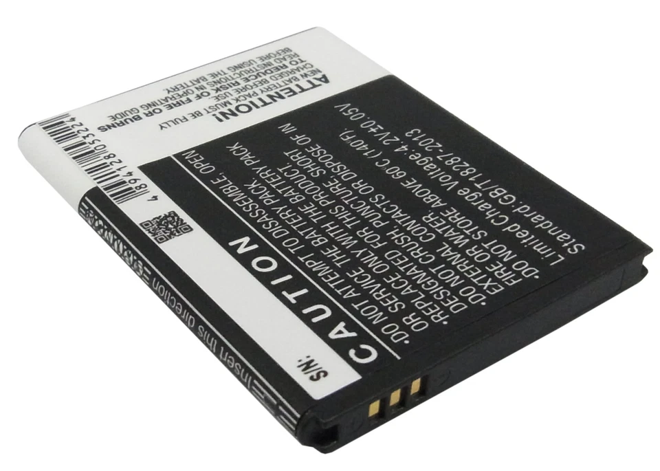 Li-ion Battery for Samsung Galaxy Discover Galaxy Player 4.2 Galaxy Proclaim - Imagem 3 de 4
