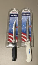 Dexter Russell 8" Scalloped Utility  Fishing Hunting Knife..Pick White or Black