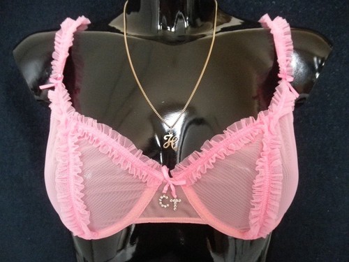 Soutien-gorge Chantal Thomass Corbeille 90D - Modèle Frivole, Imprimé Pois, Neuf Avec étiquettes