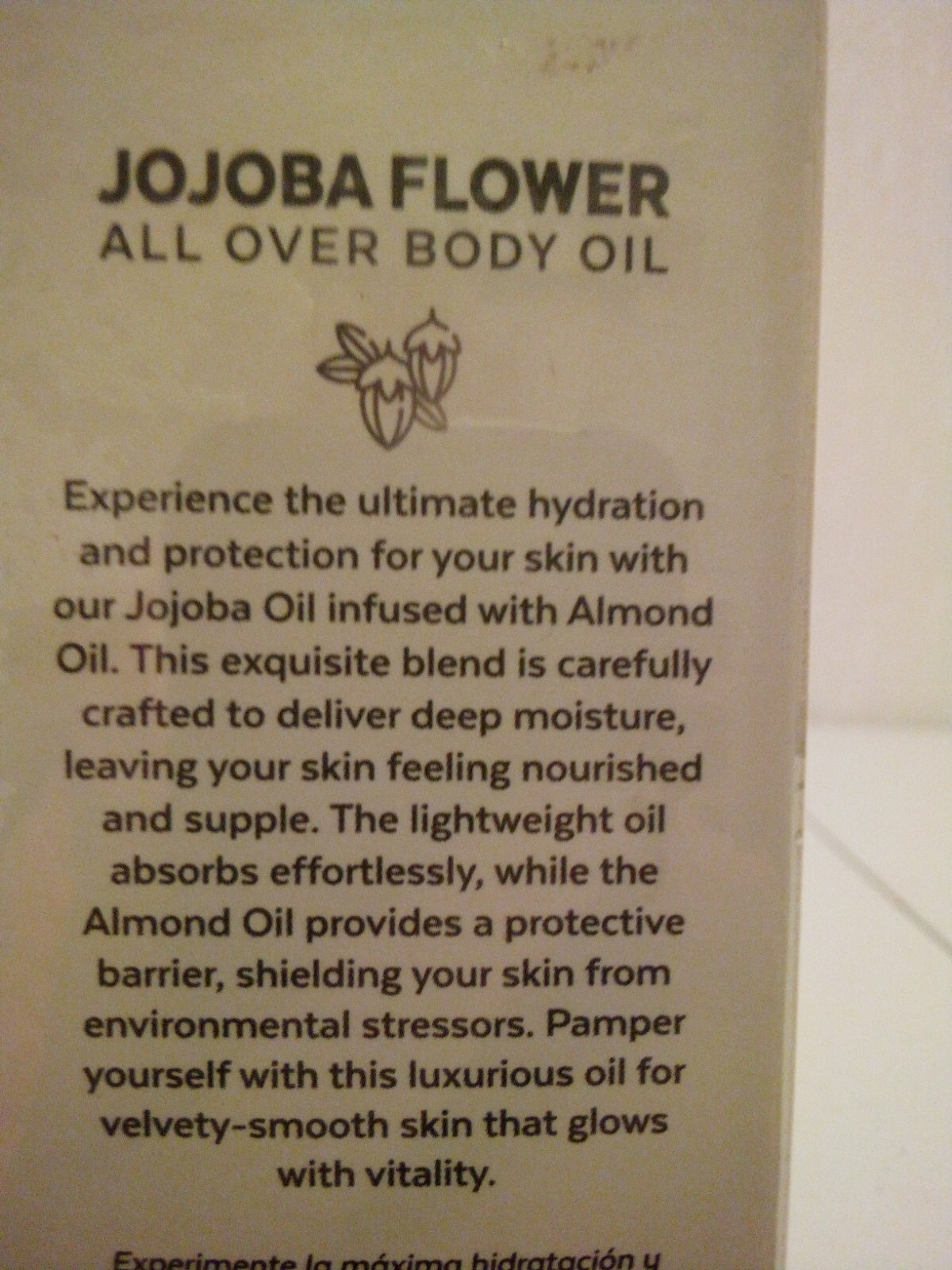 Vivo Jojoba Flower All Over Body Oil with Almond Oil 3.5 fl oz | eBay