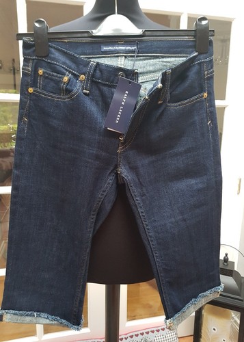 LADIES BELOW KNEE DENIM SHORTS. BNWT 