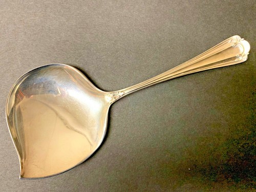 STERLING SERVING SPOON WITH POINTED SIDE - 第 1/6 張圖片