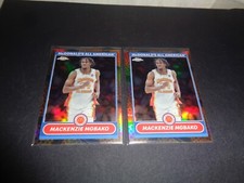 Mackenzie Mgbako 2023-24 Topps Chrome McDonalds Rookie ORANGE SSP/25 Lot Of (2)!
