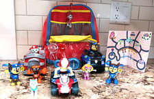 Paw Patrol Set Backpack Chase Marshall Kitten School Compass 14pcs