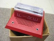 Gentex SPK4-110-1WR 24vdc Fire Alarm Speaker Strobe Signal 24 vdc  NEW