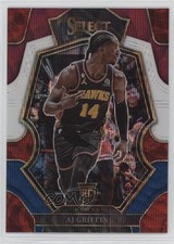2022-23 Panini Select Premier Level Tri-Color Prizm AJ Griffin #198 0y59
