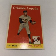 Top 10 Orlando Cepeda Baseball Cards 12