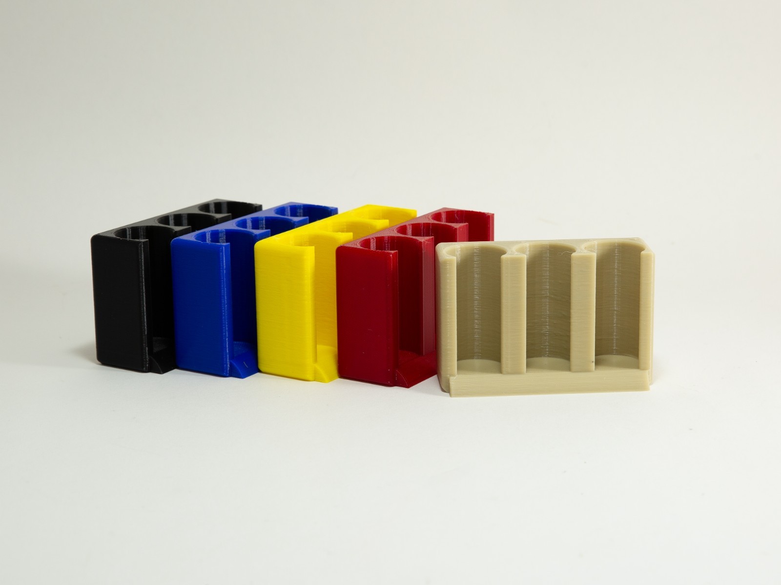 2 PACK - 3 Hole 10ml Roller Bottle Holder &ndash; Organizer for Essential Oil Rack