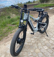 26 Zoll eBike Fatbike 48V 840WH Mountainbike Vollfederung Offroad …