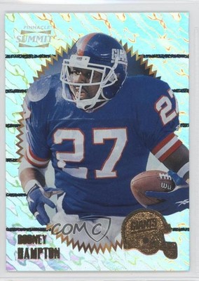 1996 Pinnacle Summit Ground Zero Rodney Hampton #30 0a1