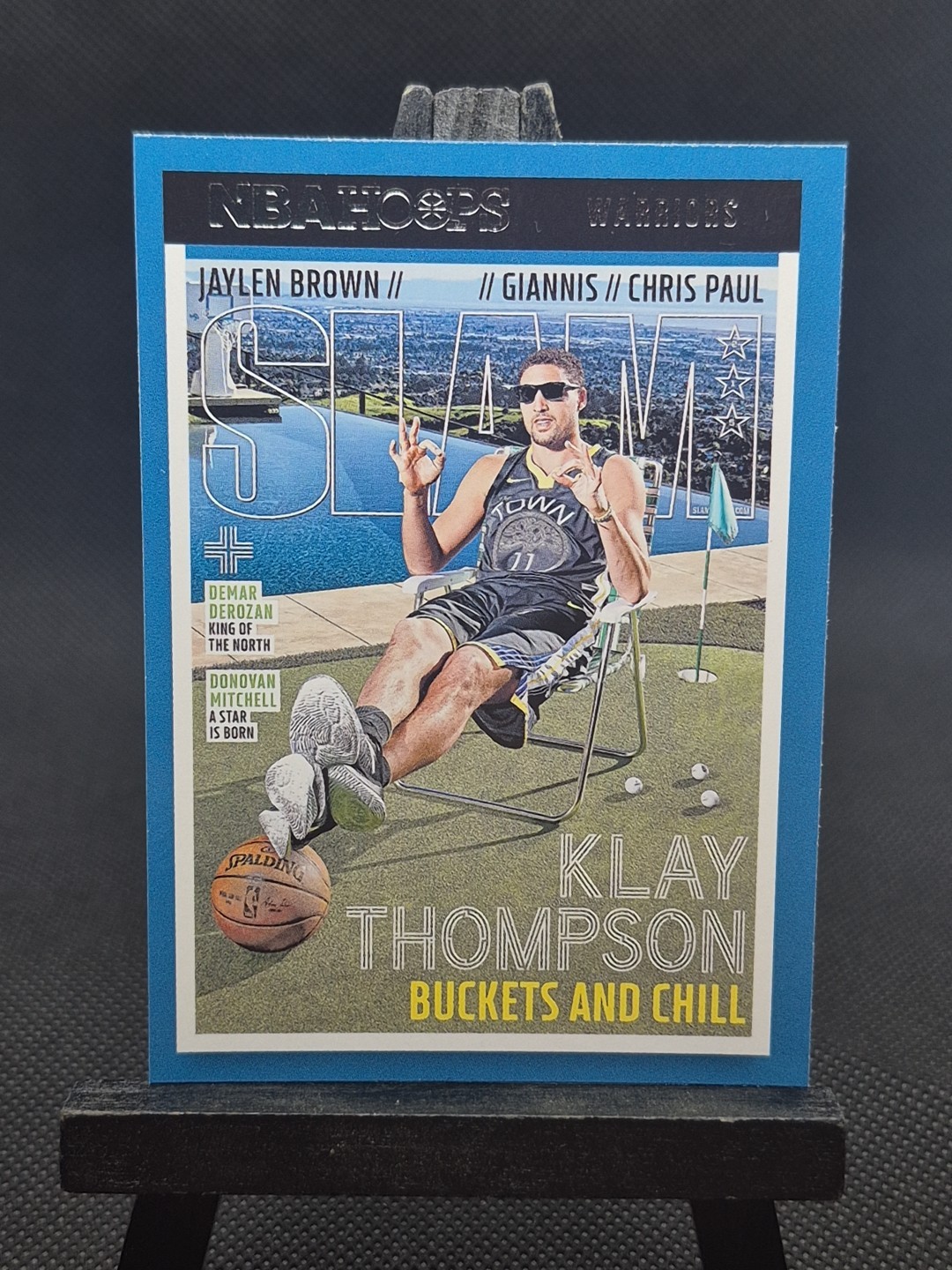 2021-22 Panini NBA Hoops - Slam Klay Thompson #SLAM #215