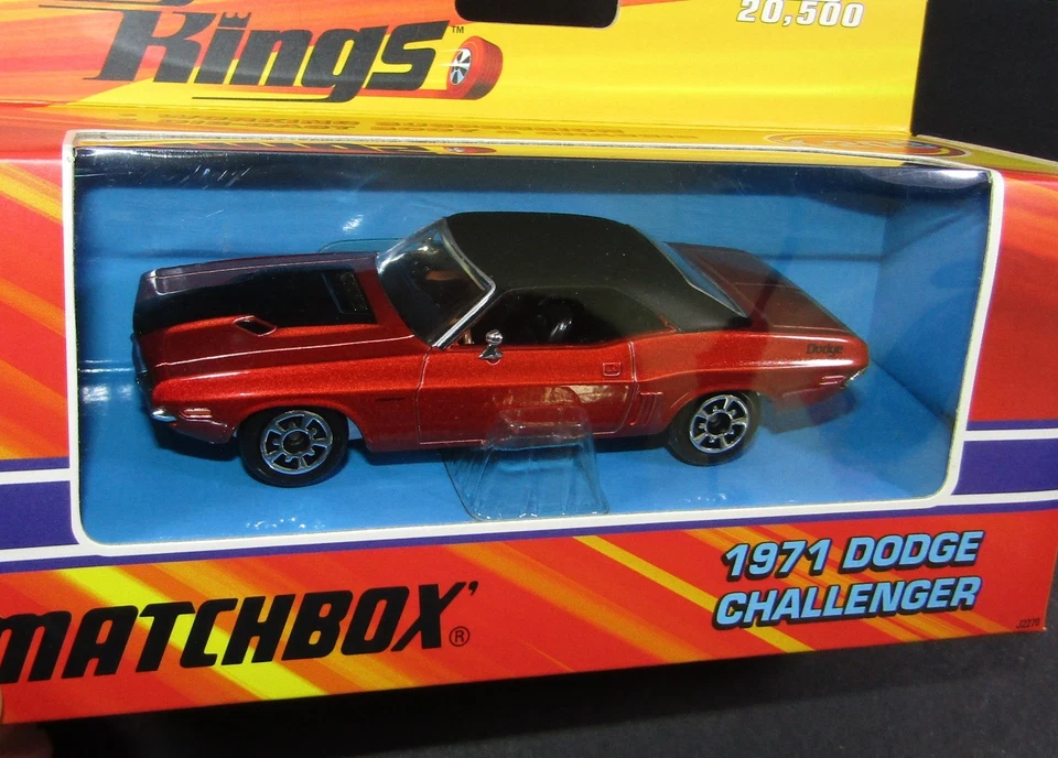 Matchbox SUPER KINGS K-203 1971 DODGE CHALLENGER Sealed Package O5-090125 - Image 4 of 4