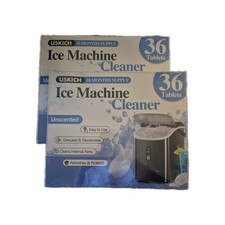 Ice Machine Cleaner and Descaler 36 Tablets 18 Month Supply Pack of 2 New Sealed