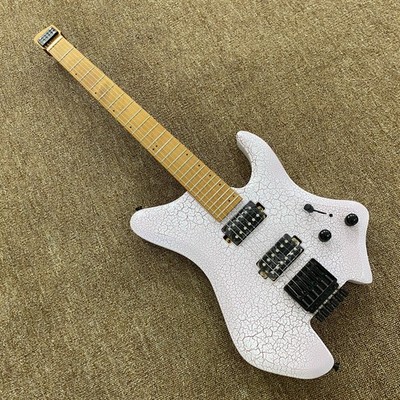 Limited-time discount: Headless electric guitar, black accessories, 24 frets