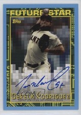2019 Archives 1994 Topps Future Stars Blue 17/25 Dereck Rodriguez Auto 0b0