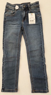  coole Jeanshose, Junge, Gr. 116, blau, verst. Gummibund, stretch, Topolino NEU