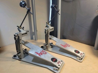 2x Axis Longboards Single Pedal W/ Sonic Beater - Dual Double Bass - AL A L #3T9