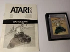 Battlezone tested Atari 2600 game game and manual